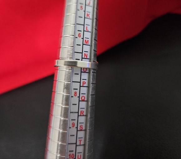 925 Mahogony Obsidian Ring - Picture 7 of 11